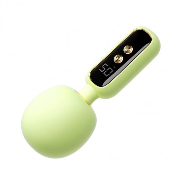 MizzZee - JinChao Heating Vibrating AV Wand (Chargeable - Green)